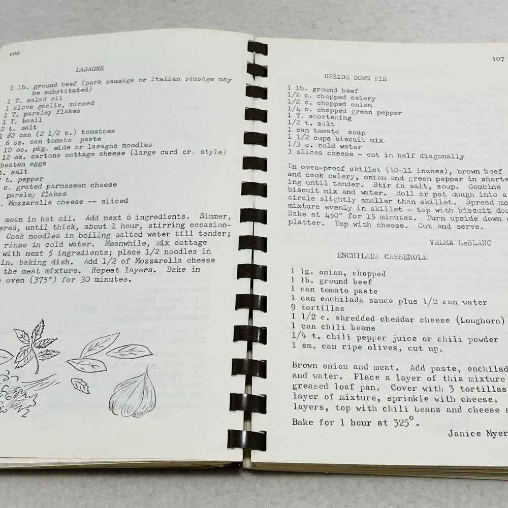 Celestial Chef Recipe Cookbook Volume 1 St Charles Texas Cook Food Vintage Menu - Picture 7 of 10